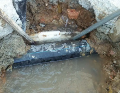 平江测漏水之水管漏水